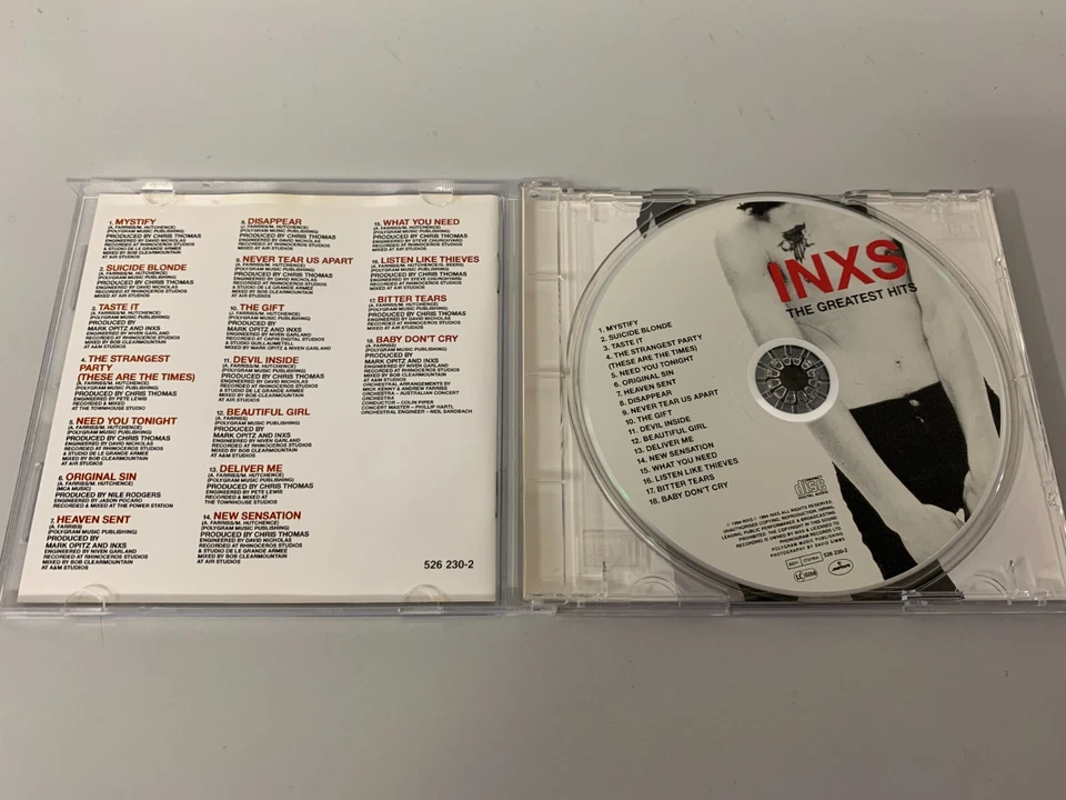 INXS – The Greatest Hits - CD © 1994 - Mystify,Need You Tonight,New Sensation.. - Bild 2 von 3
