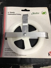 Sunline  5 in. Dia. UV-Inhibitor  Nylon  Swivel Eye  Pulley