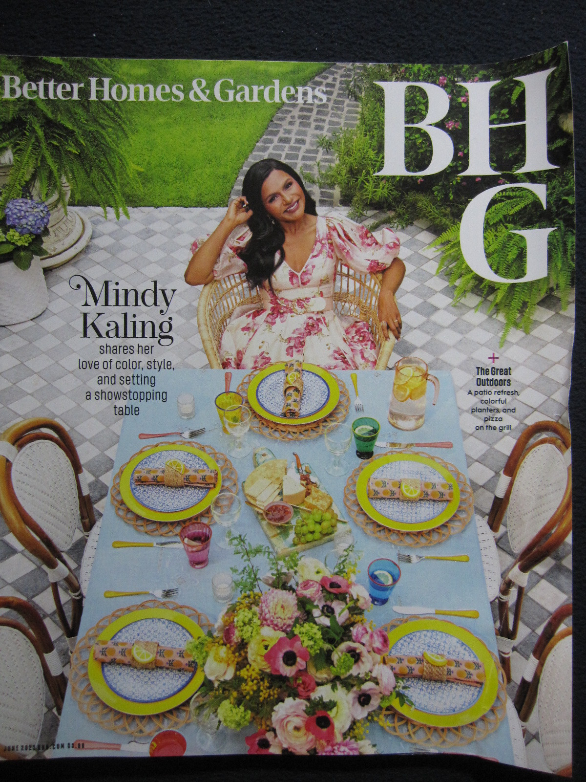 Better Homes and Gardens June 2023 Mindy Kaling