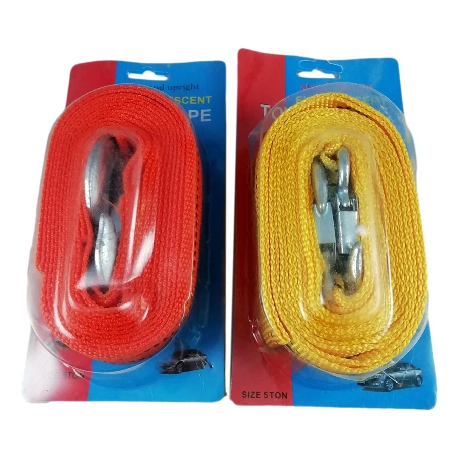 Cable de Remorquage Sangle Corde Longueur 4 Mètres Poids 5 Tonnes Traction - Photo 3/3