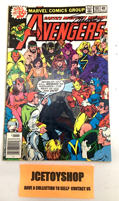 1979 MARVEL COMICS - THE AVENGERS - 181 - 1ST SCOTT LANG - SHOOTER