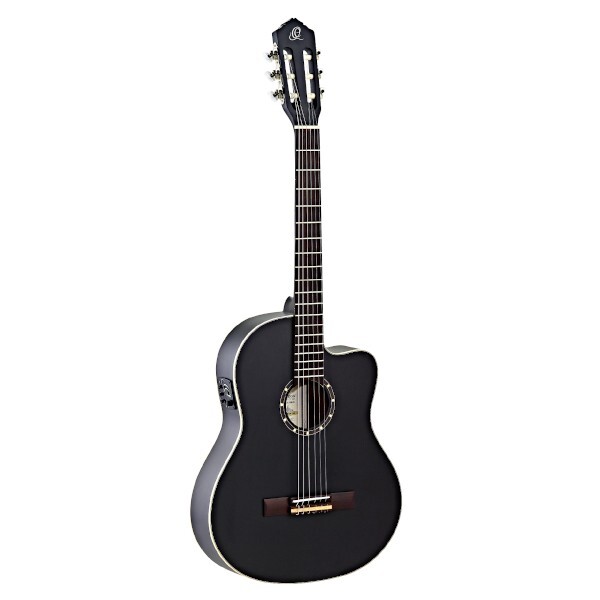 ORTEGA RCE125SN-SBK Konzertgitarre schmaler Hals Small Neck Preamp 61290₽