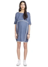 Hatch Maternity Women’s THE RIO DRESS Storm/Blue Size 0 (XS/0-2) $268 NEW