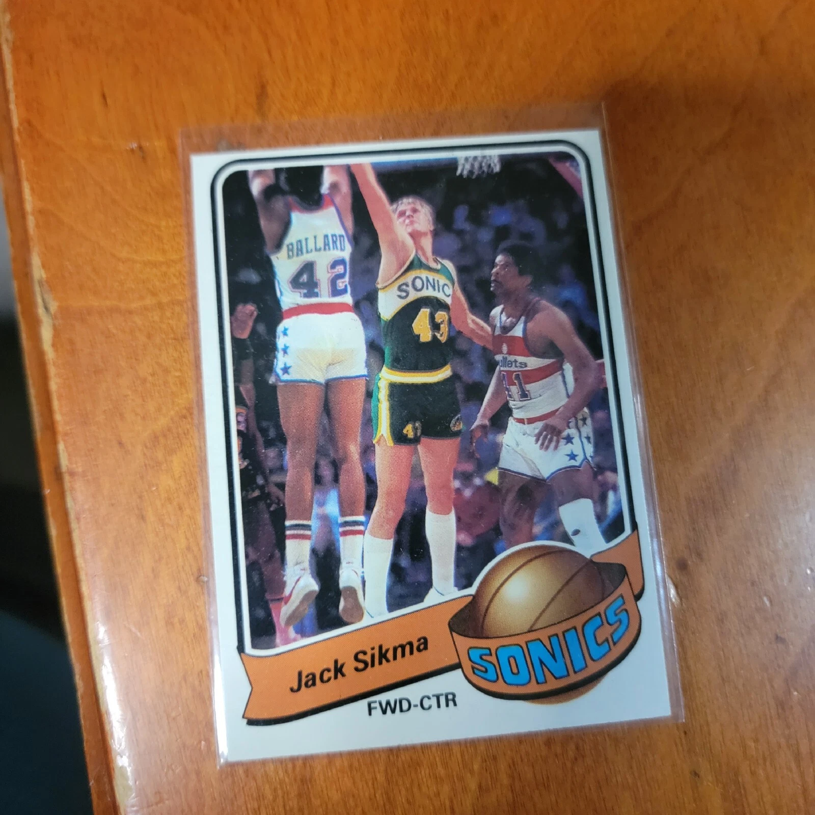1979-80 Topps Basketball #66 - Jack Sikma - Sonics HOF! Nm