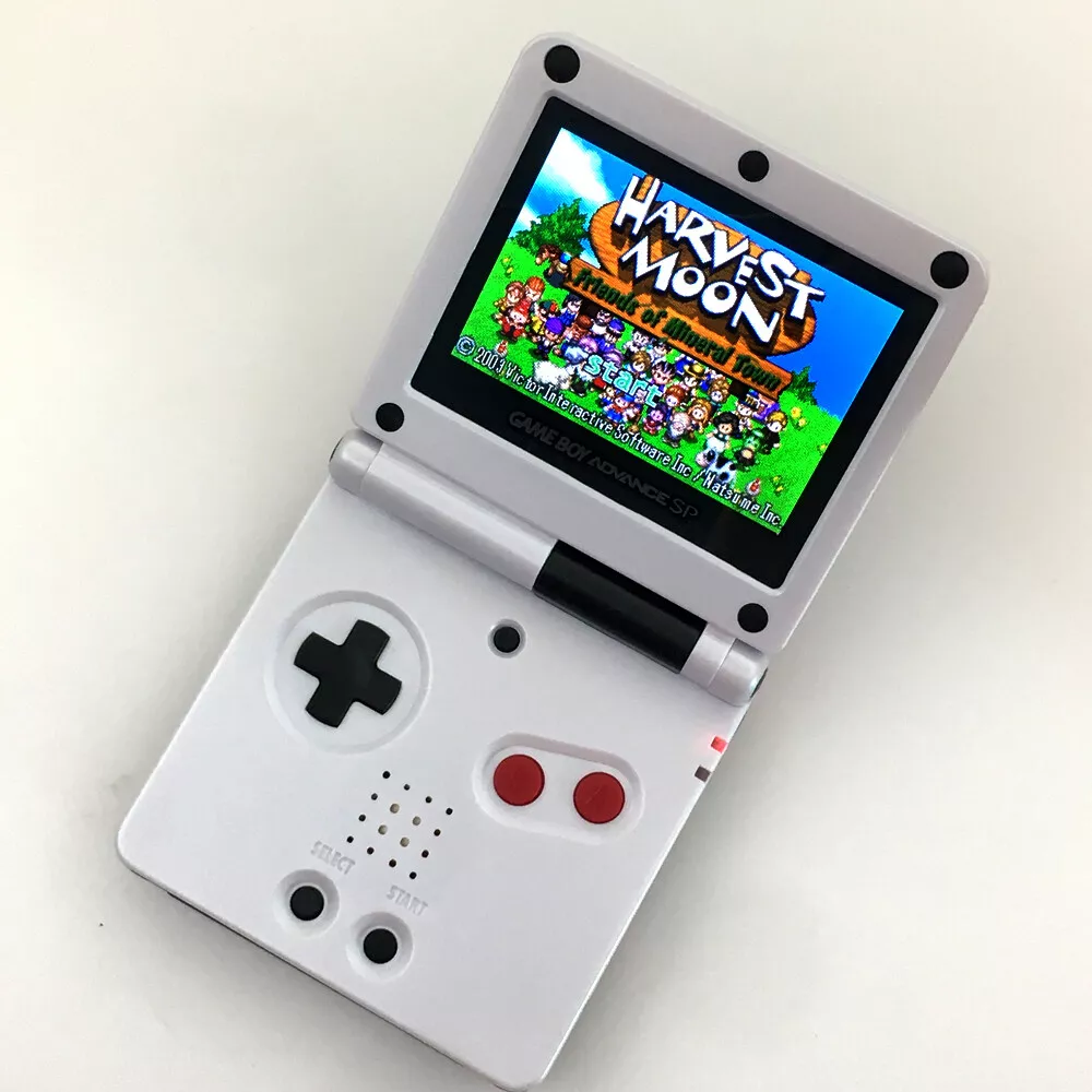 Game Boy Advance SP IPS V2 LCD Screen Kit (White)