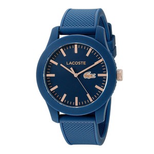 mens blue lacoste watch