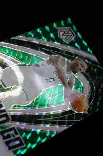 2023-24 Panini Mosaic Prizm Give And Go Green Damian Lillard #2 - Picture 3 of 7