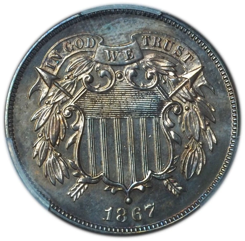 1867 Proof Two Cent Piece UNC Details - Great Eye Appeal! - Image 4 of 4