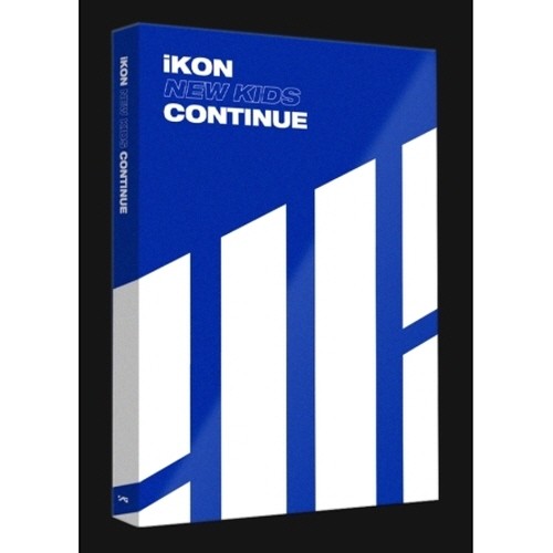 iKON-[New Kids:Continue] Mini Album Blue Ver CD+PhotoBook+