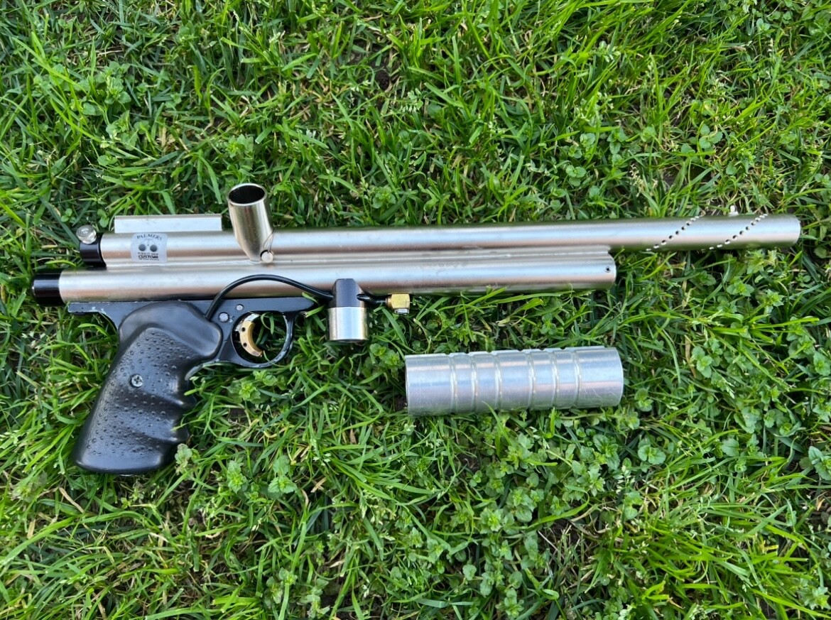 Palmers Typhoon Paintball Marker Sheridan, PMI, JT, autococker