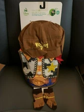 New Disney Toy Story Woody Infant Hat, Bib & Booties Set