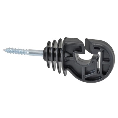 50x Ringisolator Multi Weidezaun Isolator Elektrozaun Draht Litze Seil Band 20mm