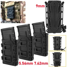 Tactical Molle Magazine Pouch for 5.56 7.62 9mm Rifle Pistol Magazine Holder Mag