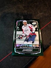 2023-24 Upper Deck Engrained Synthesis Alex Ovechkin S-18 Insert Capitals