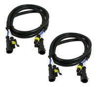 Hid VerläNgerung Draht 100CM 9005 Zwei Gurt Kopf Licht Hoch Beam Sockel Ballast