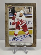 2024-25 Engrained Icons #BH-AL Andreas Lilja Beehive Portrait Signatures