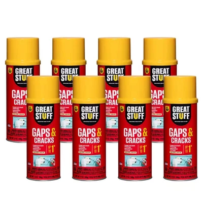 BRANDED Great Stuff 12 Oz. Gaps and Cracks Insulating Spray Foam Sealant (2,4&8-Pack)