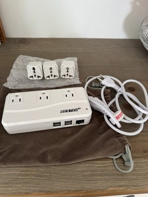 Bestek Universal 200w Travel Power Adapter & Power Converter Model: MRJ201GU