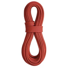 BLUEWATER ROPES 9.2mm x 80m Xenon Standard Dynamic Red Orange/Black Rope