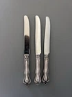 Chantilly by Gorham Sterling handle Set of 3 Dinner Knives 9”