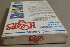 Hoops (Nintendo Entertainment System, NES, 1989) Cib Complete - Tested