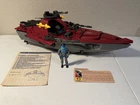 GI Joe 1985 Cobra Moray Hydrofoil & Lamprey Figure 100% Complete Blue Prints