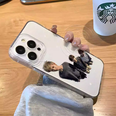 CORTIS MARTIN JAMES JUHOON FUNNY CLEAR TRANSPARENT PHONE CASE KPOP