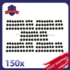 150x Car Auto Fender Retainer Bumper Fastener Clips Hole Plastic Rivets Push Pin