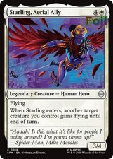 MTG SPM *FOIL* C Starling, Aerial Ally #18 NM