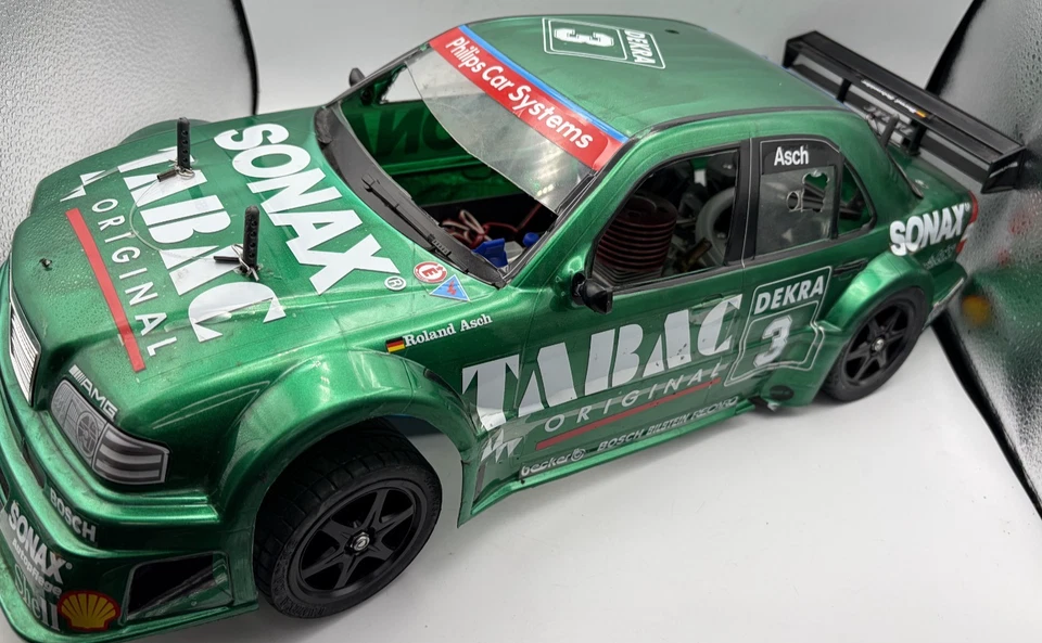 For parts Tamiya TGX chassis with Mercedes W202 DTM body shell - Image 3 of 4