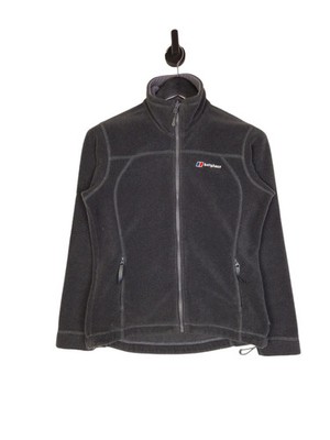 Berghaus Polartec Fleecejacke Größe UK 8 in Grau Damen 100% Polyester