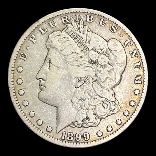 1899-O, Small o,  Morgan Silver Dollar, VF