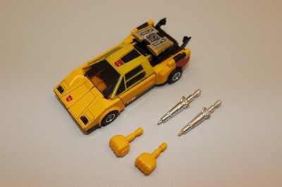 Vintage Hasbro G1 Transformers Sunstreaker INCOMPLETE