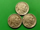 1937 PDS Better Buffalo Nickel Set. Actual Coins. Lot 3