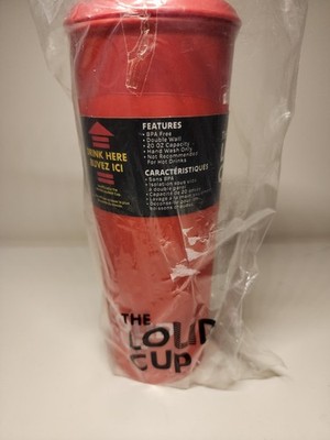 NEW & SEALED - The LOUD CUP - Cardinal  Maroon  # 1002-Tumbler20-RD