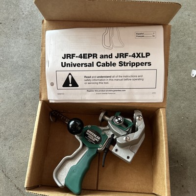 Greenlee JRF-4XLP Universal XLP Cable Stripper Kit, 1/2''-3'' Capacity