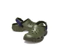 Crocs Men’s Offroad Sport Clogs Slip-on Sandals - US Size 12 | Army Green / Navy