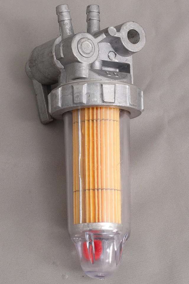 HOLZER Diesel Filter mit Schauglas, Wasser Diesel Abscheider, mit Absperrhahn - Bild 4 von 4