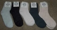 NWT 1 Pair Fuzzy Fluffy Socks  by Yacht & Smith New Add Prs $.75 Shipping Each