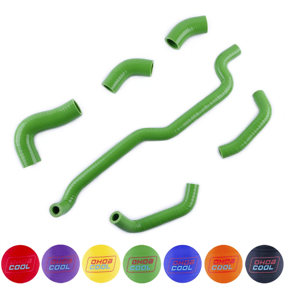 Kit de manguera de refrigerante de radiador de silicona para Kawasaki Vulcan 900 VN900 2007 2008 2009 Foto 4 de 4