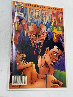 FRIGHT NIGHT 3-D HALLOWEEN ANNUAL 1993 NOW COMICS SEALED W/ GLASSES VINTAGE