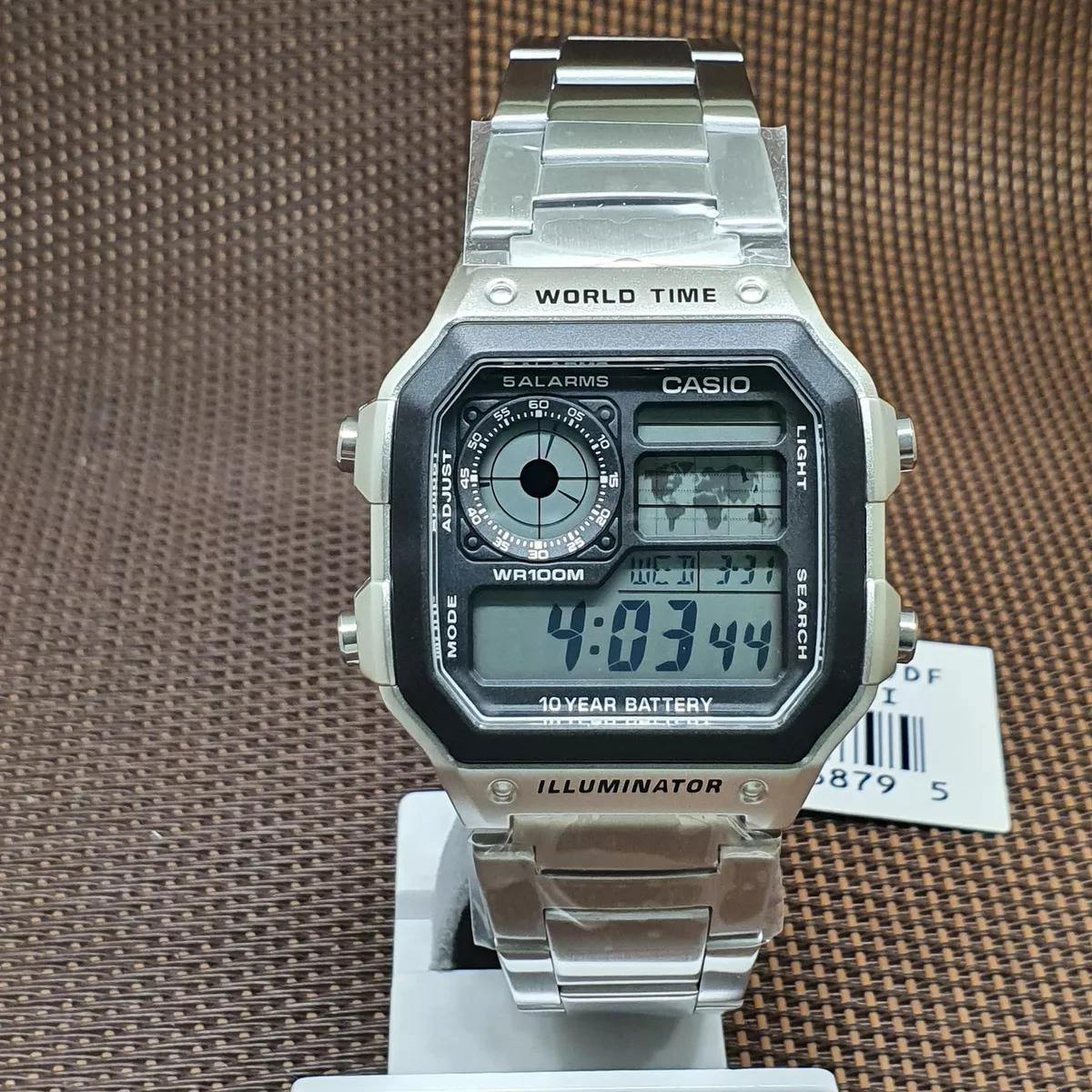 Casio Collection AE-1200WHD-1AVEF World Time Watch