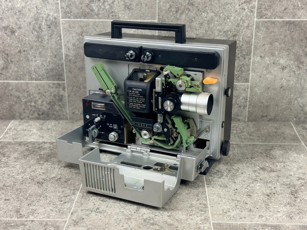 Projecteur De Cinéma Elmo Son ST-1200 D Super 8 Magnétique (occasion)