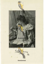 Ellen Terry, Actress, Book Illustration (Print), 1895