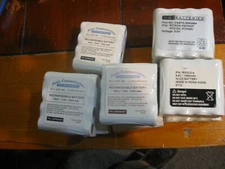 NEW HUGE LOT of 9 OSI Rechargeable Battery Nickle pn# BPX8NXT  / 9.6V / 1050 mAh