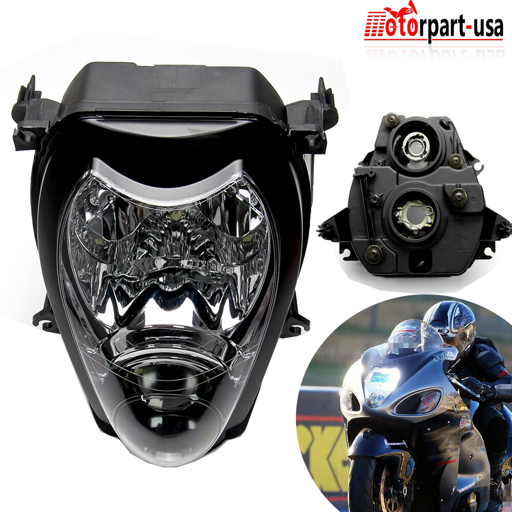Front Headlight Head Lamp Clear Len For Suzuki Hayabusa