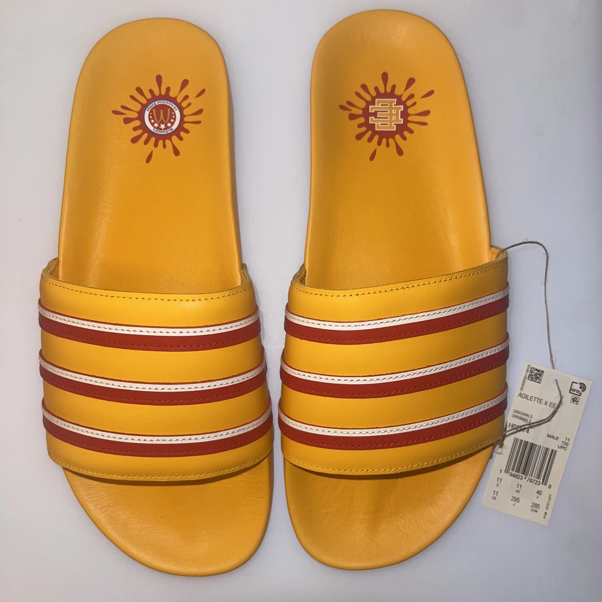 Adidas Adilette x Eric Emanuel McDonald s Slides Limited Edition Size Men s 11