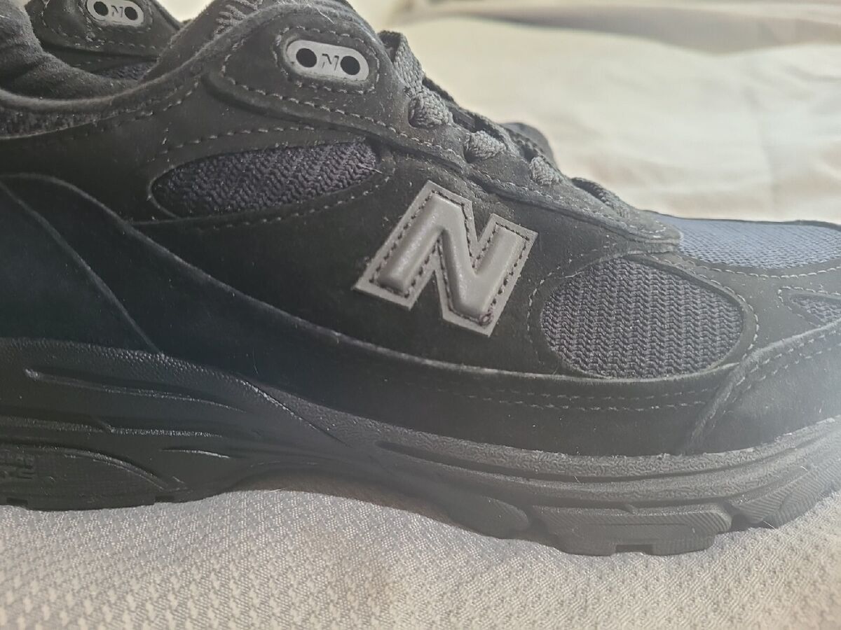 New Balance 993 Shoe Womens US Size 7 Triple Black USA New Balance 993 Shoe Womens US Size 7 Triple Black USA