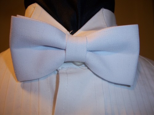 Chaleco formal para hombre blanco liso de 4 botones con opción de paño - Imagen 3 de 4