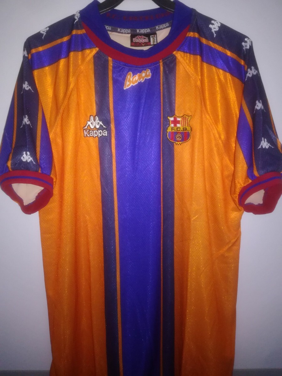 FC BARCELONA 1997-1998 camiseta shirt trikot maillot maglia